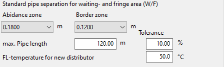 standardrohrteikung